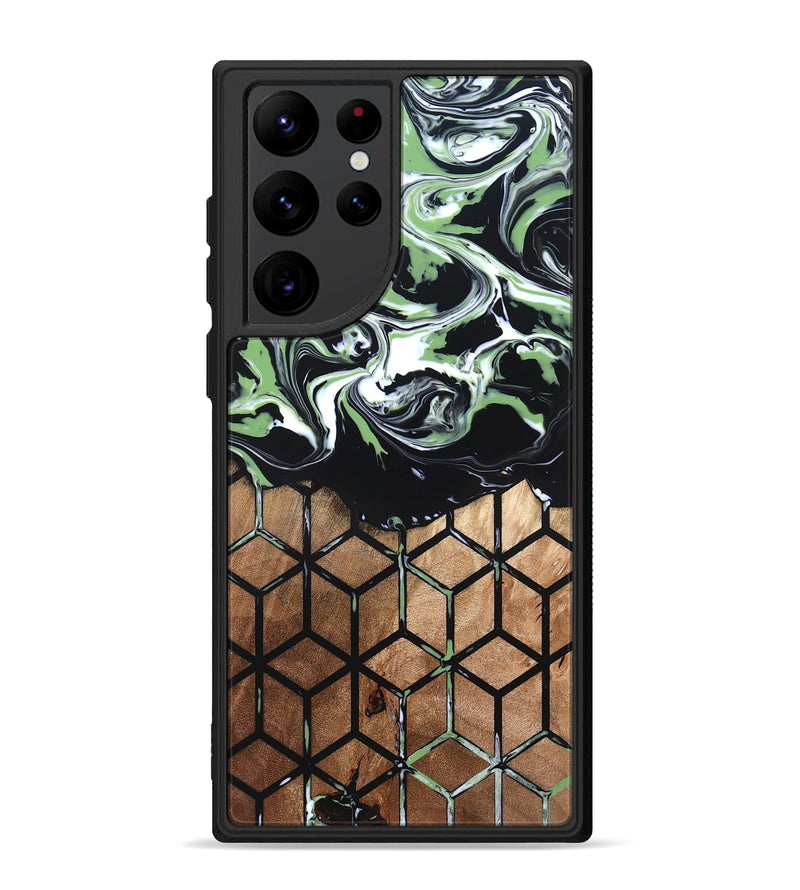 Galaxy S22 Ultra Wood Phone Case - Debi (Pattern, 820225)