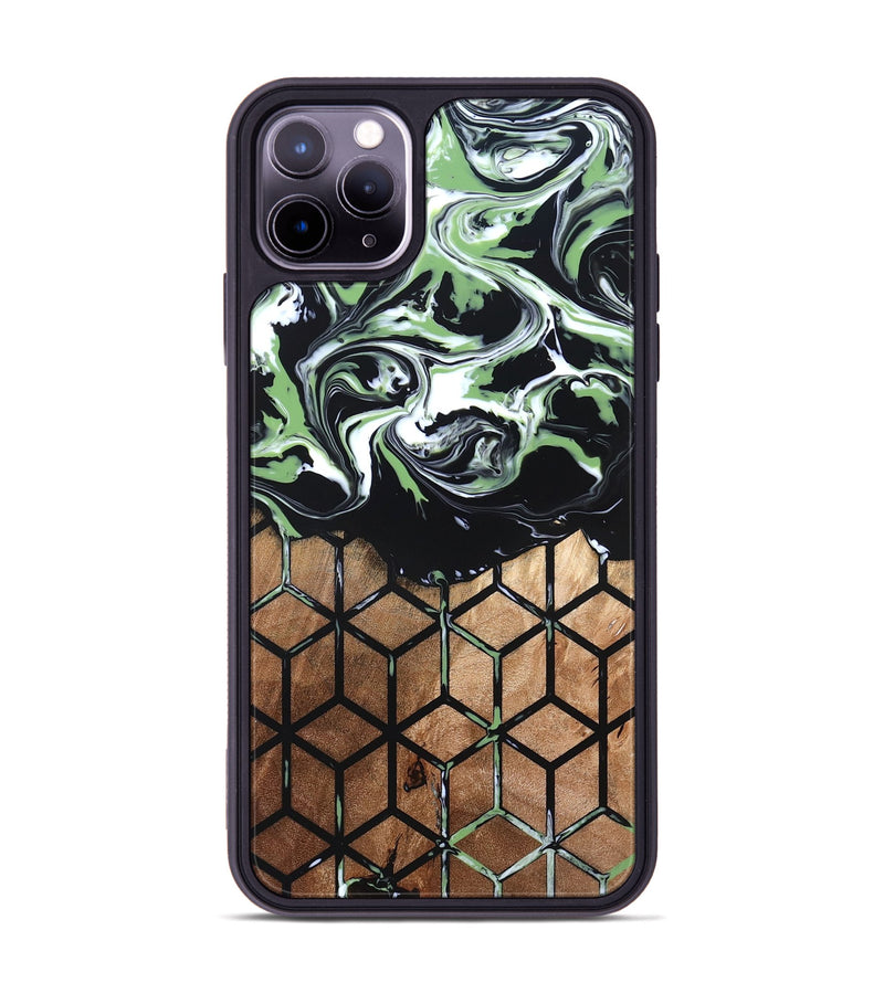 iPhone 11 Pro Max Wood Phone Case - Debi (Pattern, 820225)
