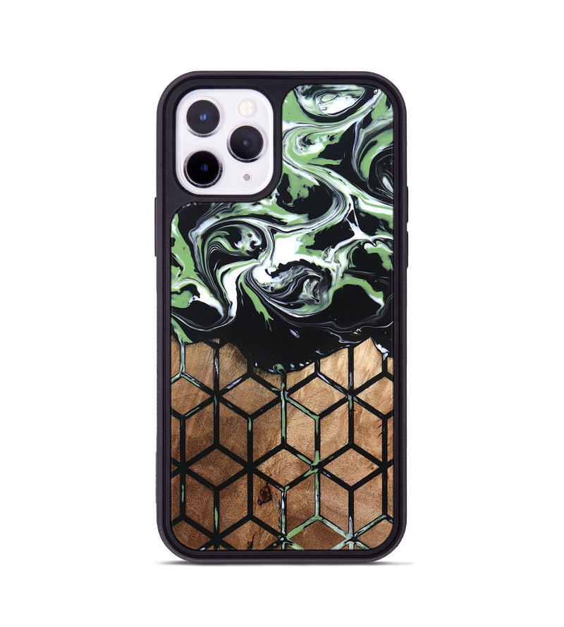 iPhone 11 Pro Wood Phone Case - Debi (Pattern, 820225)
