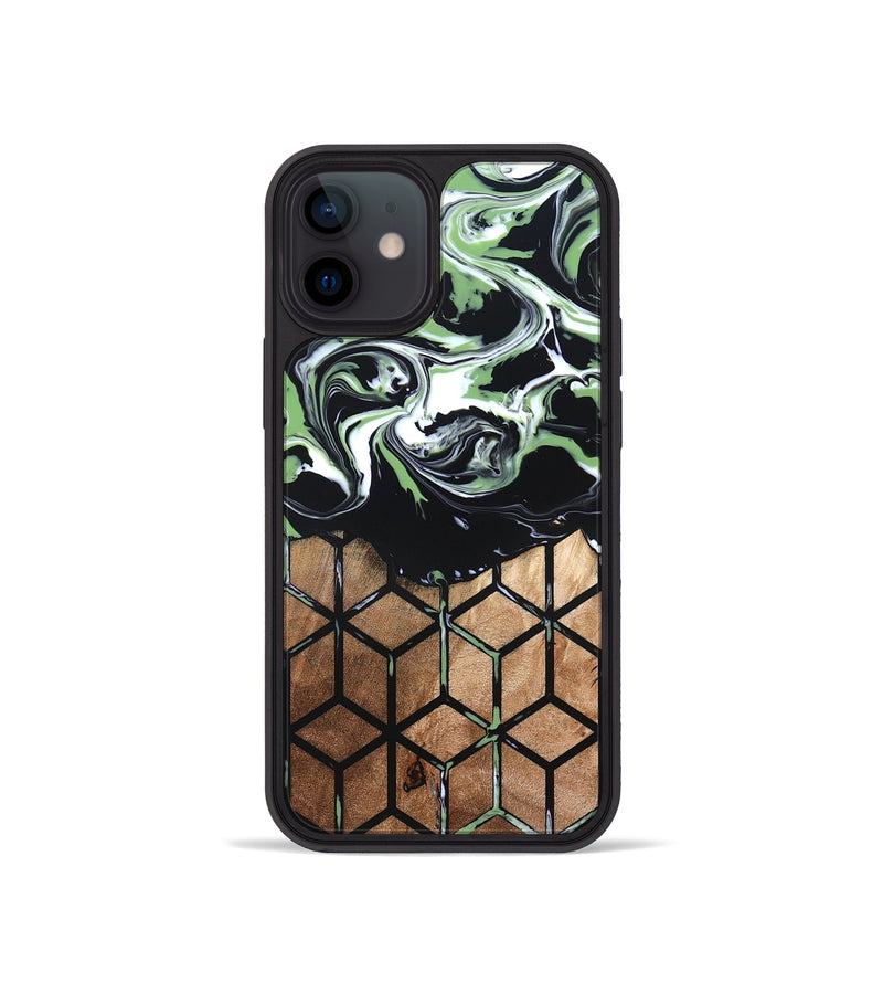 iPhone 12 mini Wood Phone Case - Debi (Pattern, 820225)