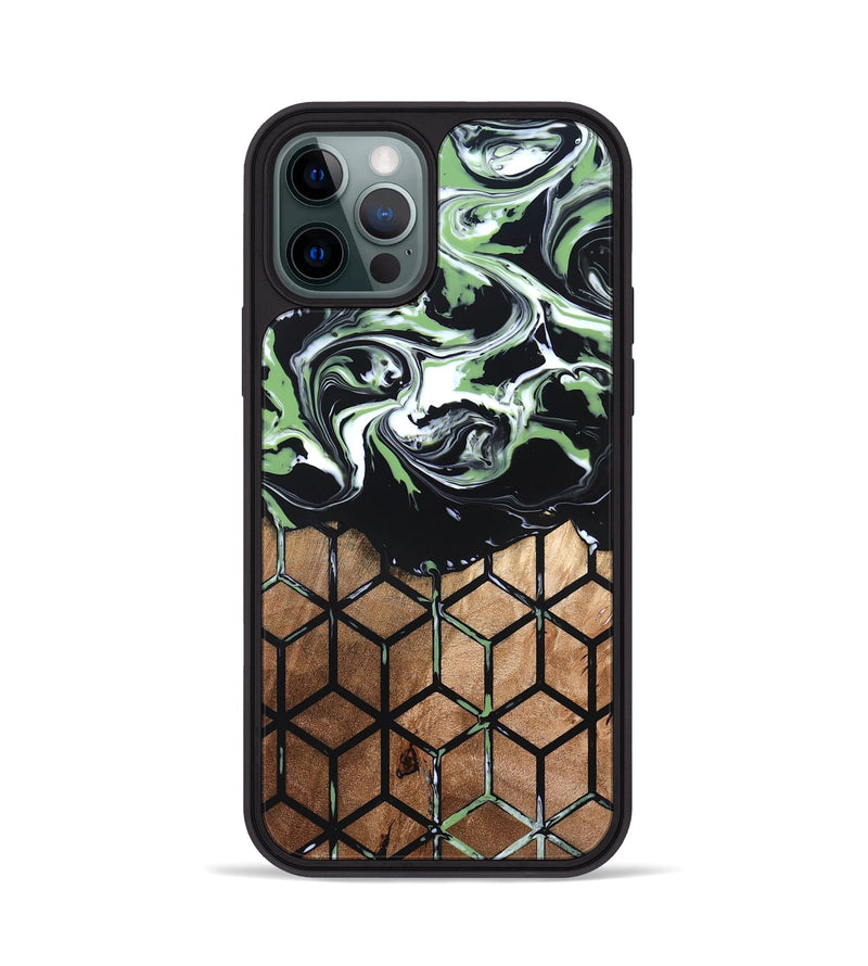 iPhone 12 Pro Wood Phone Case - Debi (Pattern, 820225)