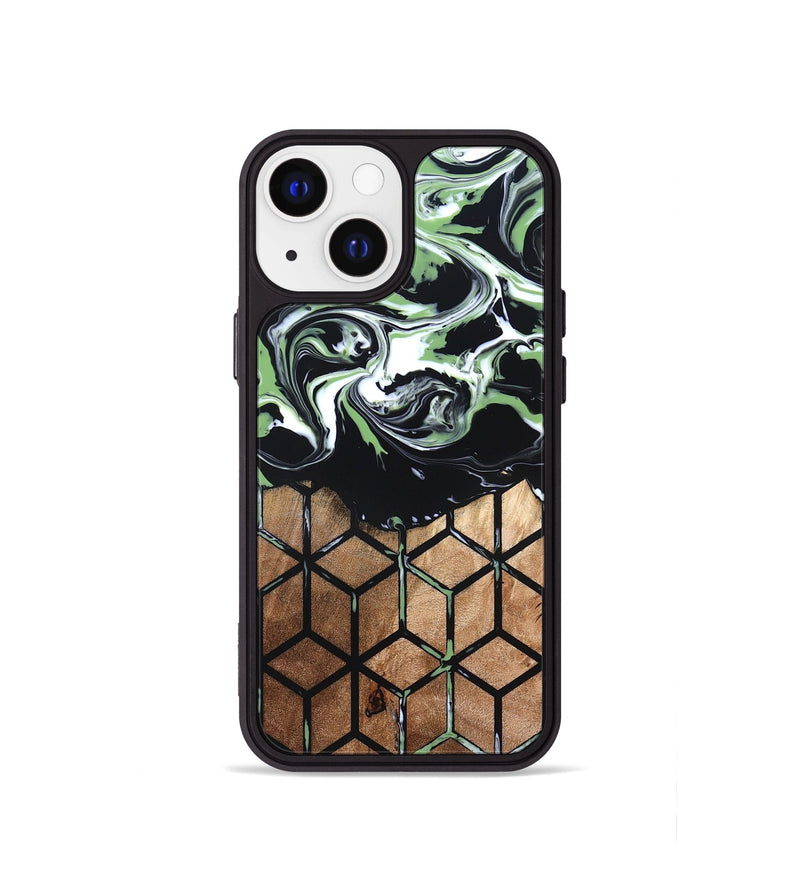 iPhone 13 mini Wood Phone Case - Debi (Pattern, 820225)