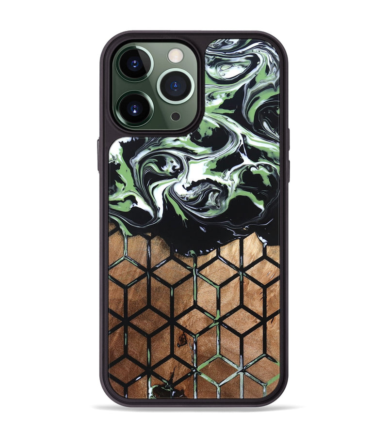 iPhone 13 Pro Max Wood Phone Case - Debi (Pattern, 820225)