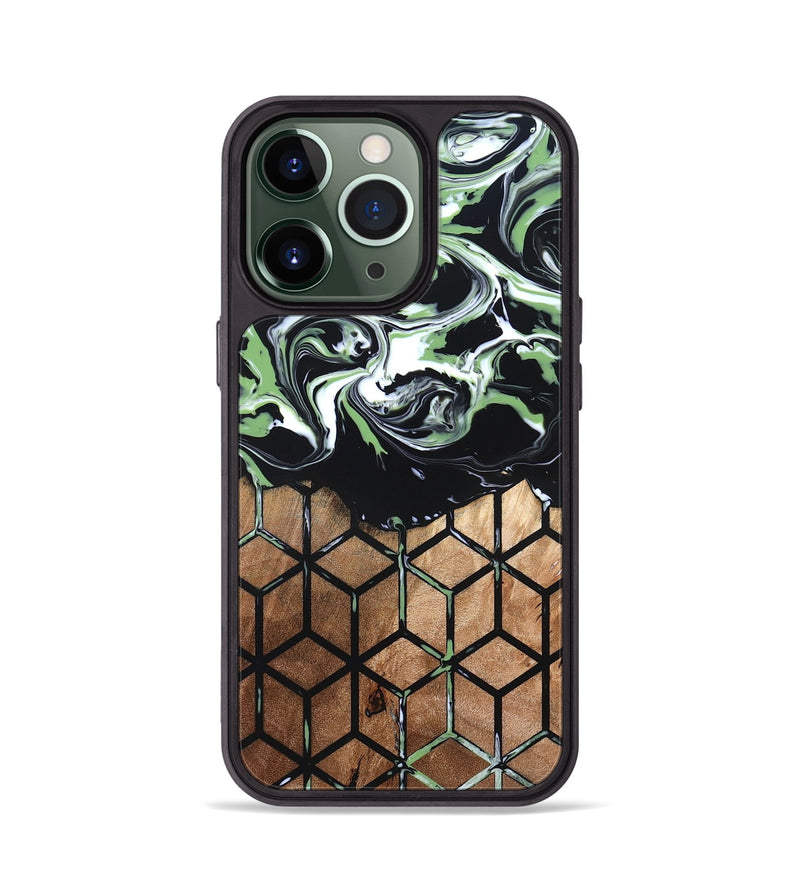 iPhone 13 Pro Wood Phone Case - Debi (Pattern, 820225)
