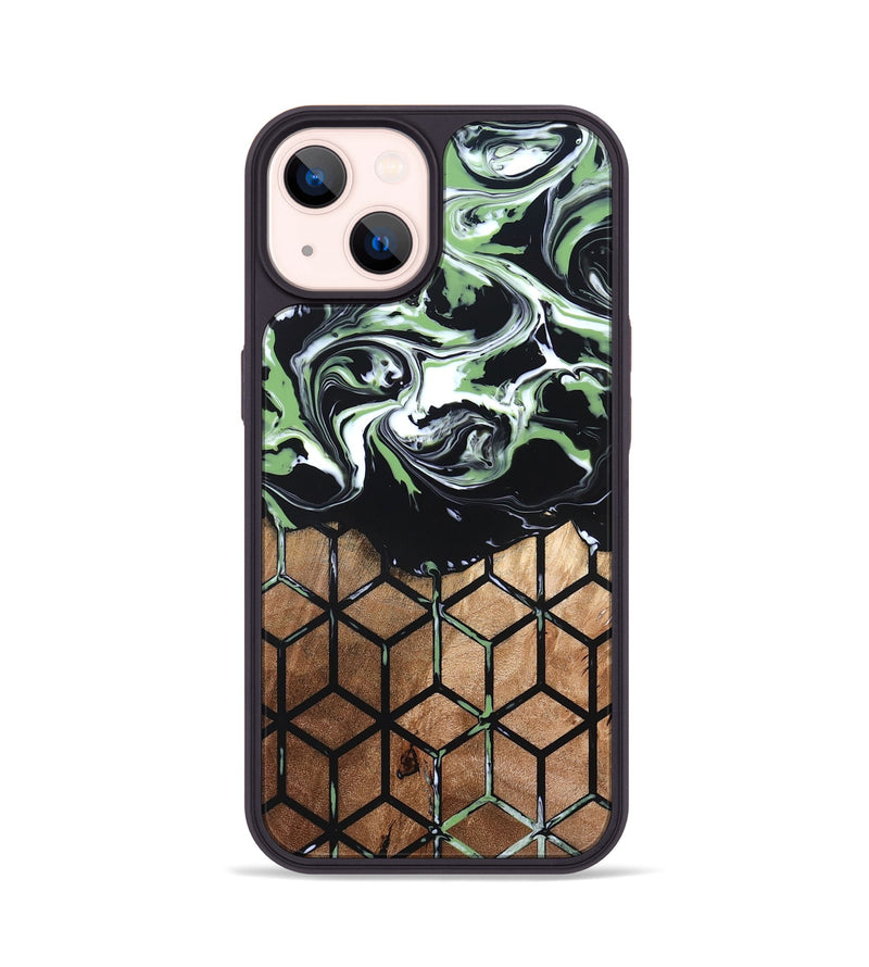 iPhone 14 Wood Phone Case - Debi (Pattern, 820225)