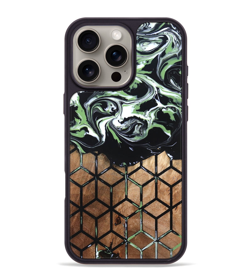 iPhone 16 Pro Max Wood Phone Case - Debi (Pattern, 820225)