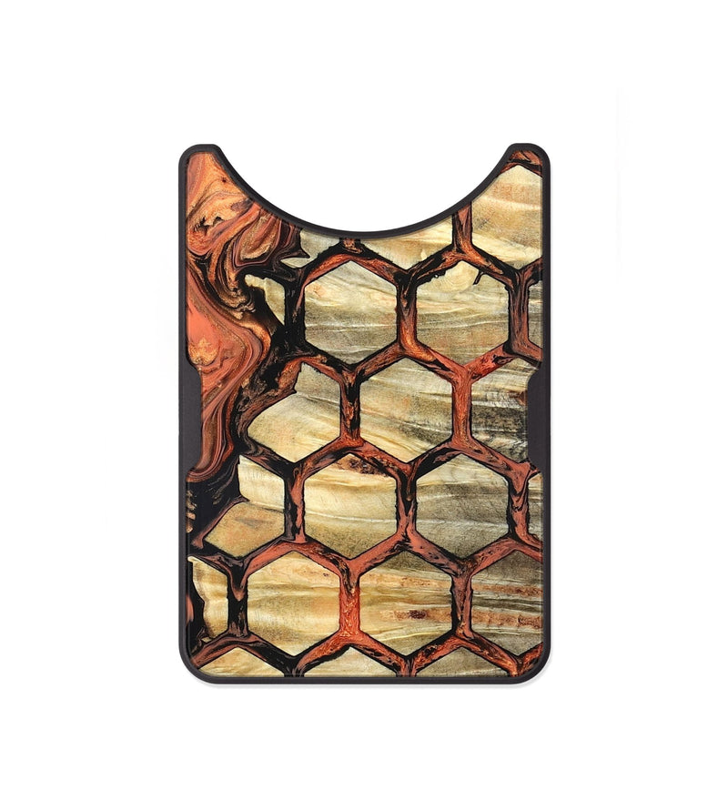 Alloy Wood Wallet - Amber (Pattern, 820226)