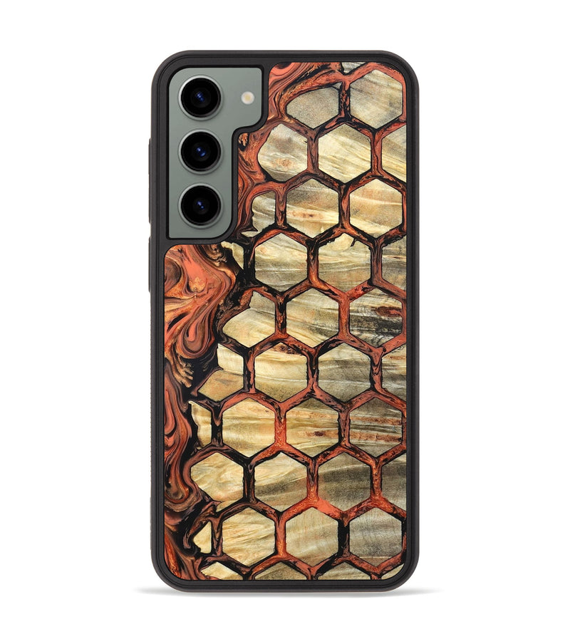 Galaxy S23 Plus Wood Phone Case - Amber (Pattern, 820226)