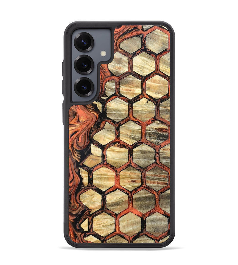 Galaxy S25 Plus Wood Phone Case - Amber (Pattern, 820226)