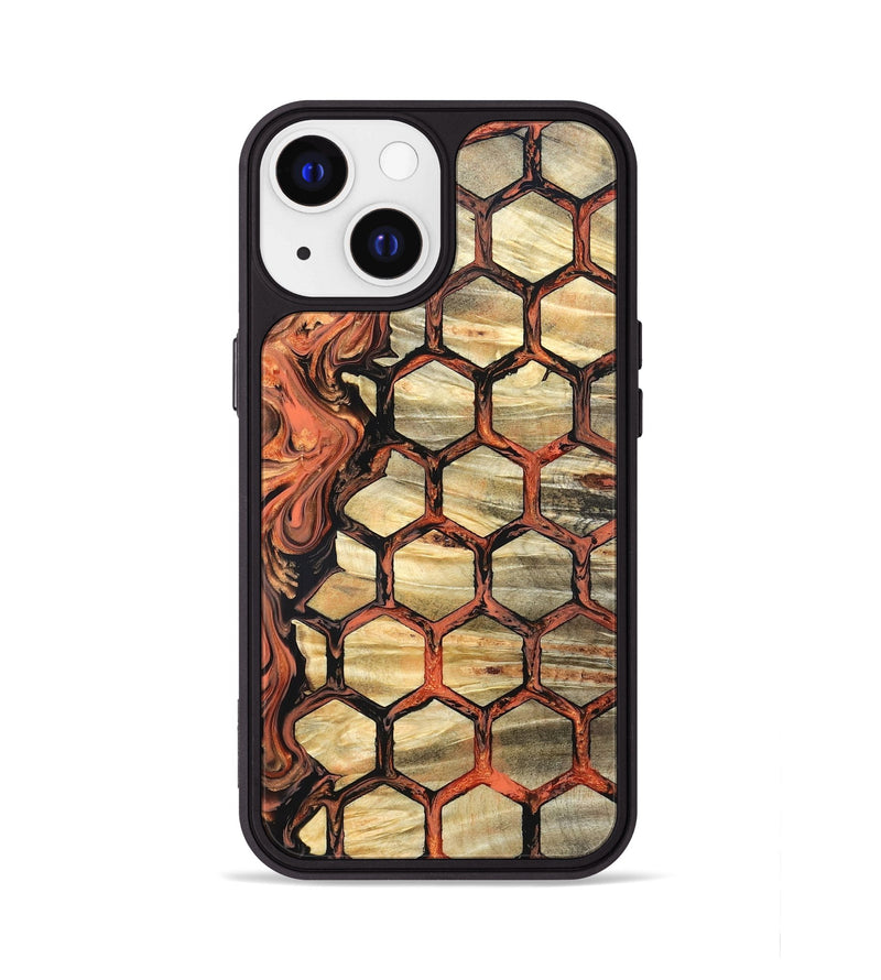 iPhone 13 Wood Phone Case - Amber (Pattern, 820226)