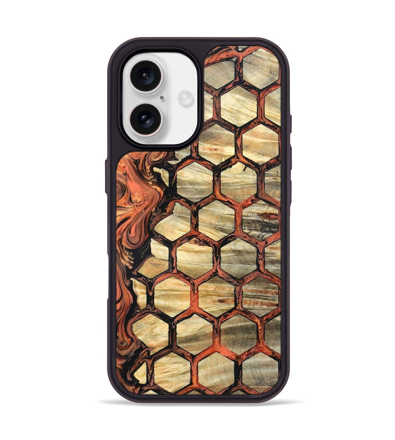 iPhone 17 Wood Phone Case - Amber (Pattern, 820226)