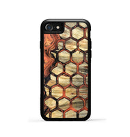iPhone SE Wood Phone Case - Amber (Pattern, 820226)