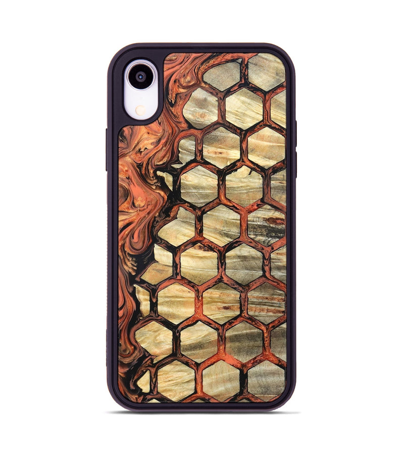 iPhone Xr Wood Phone Case - Amber (Pattern, 820226)