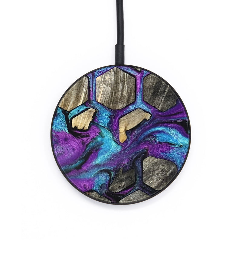 Circle Wood Wireless Charger - Jonnie (Pattern, 820227)