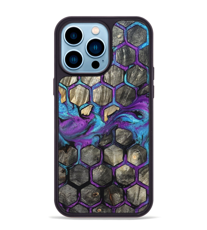 iPhone 14 Pro Max Wood Phone Case - Jonnie (Pattern, 820227)