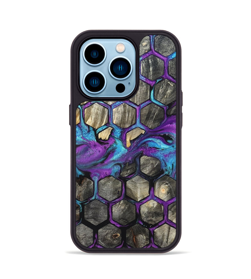 iPhone 14 Pro Wood Phone Case - Jonnie (Pattern, 820227)