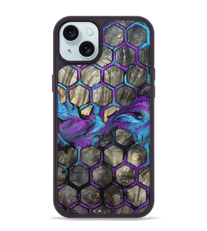 iPhone 15 Plus Wood Phone Case - Jonnie (Pattern, 820227)