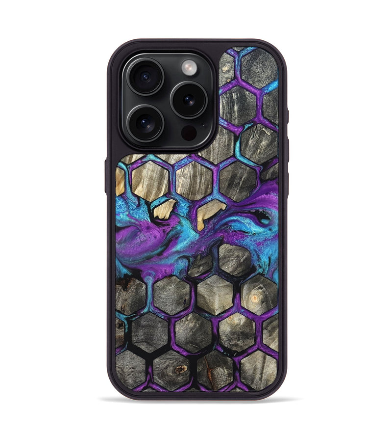 iPhone 15 Pro Wood Phone Case - Jonnie (Pattern, 820227)