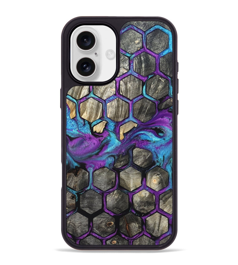iPhone 16 Plus Wood Phone Case - Jonnie (Pattern, 820227)