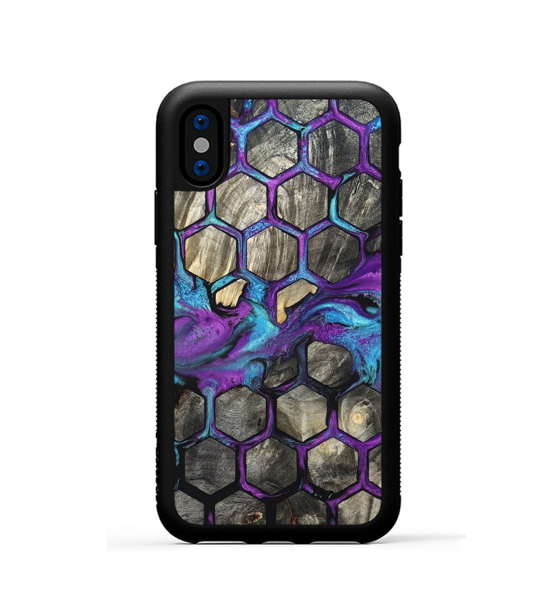 iPhone Xs Wood Phone Case - Jonnie (Pattern, 820227)