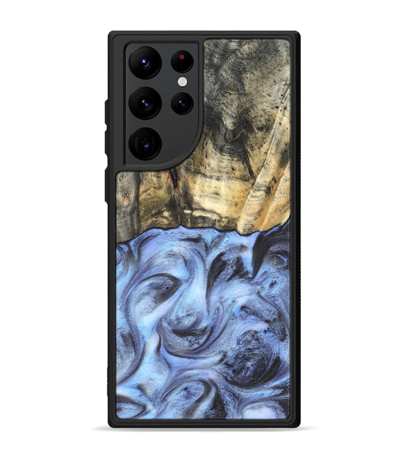 Galaxy S22 Ultra Wood Phone Case - Tillman (Blue, 820232)
