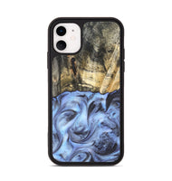 iPhone 11 Wood Phone Case - Tillman (Blue, 820232)