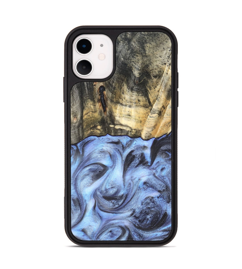 iPhone 11 Wood Phone Case - Tillman (Blue, 820232)