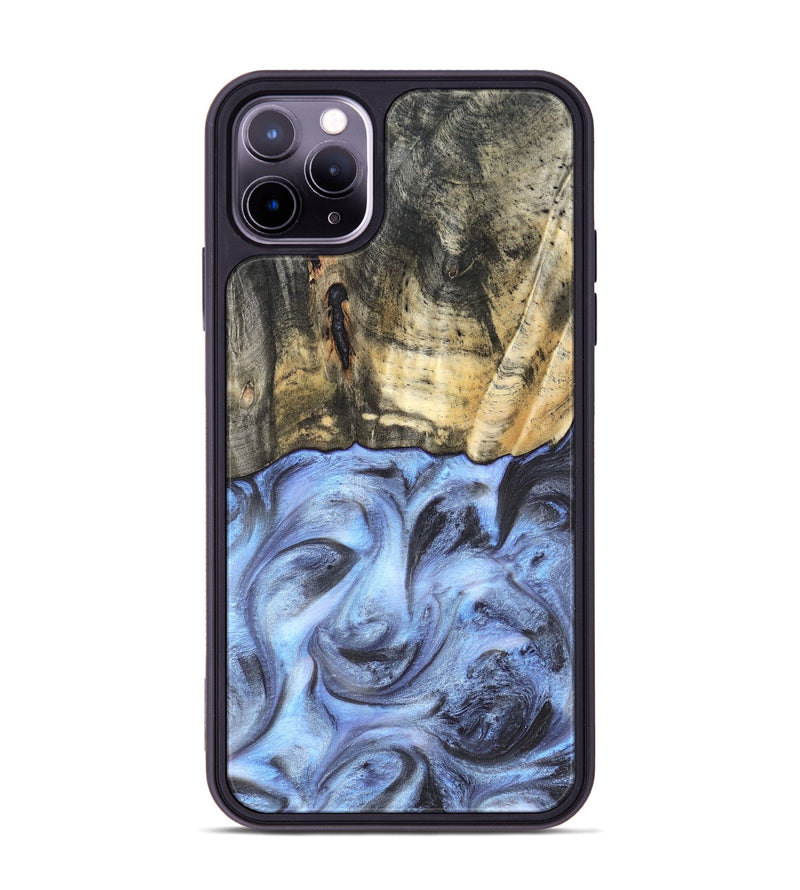 iPhone 11 Pro Max Wood Phone Case - Tillman (Blue, 820232)