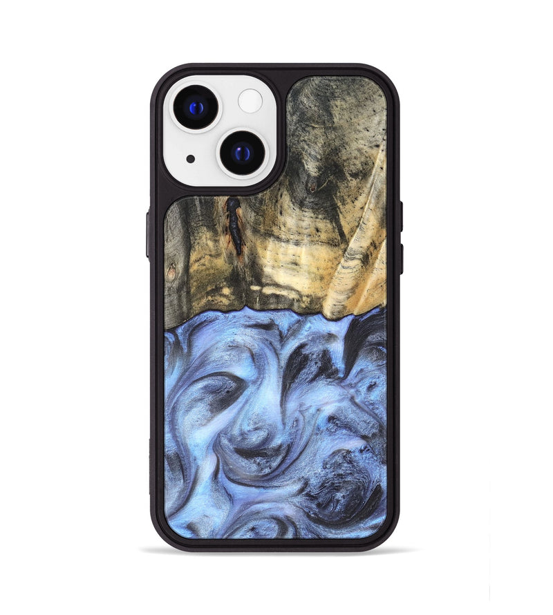iPhone 13 Wood Phone Case - Tillman (Blue, 820232)