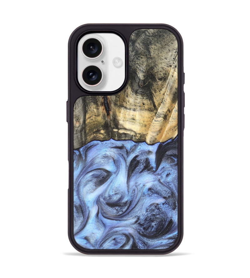 iPhone 17 Wood Phone Case - Tillman (Blue, 820232)