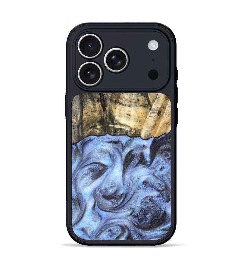 iPhone 17 Pro Wood Phone Case - Tillman (Blue, 820232)