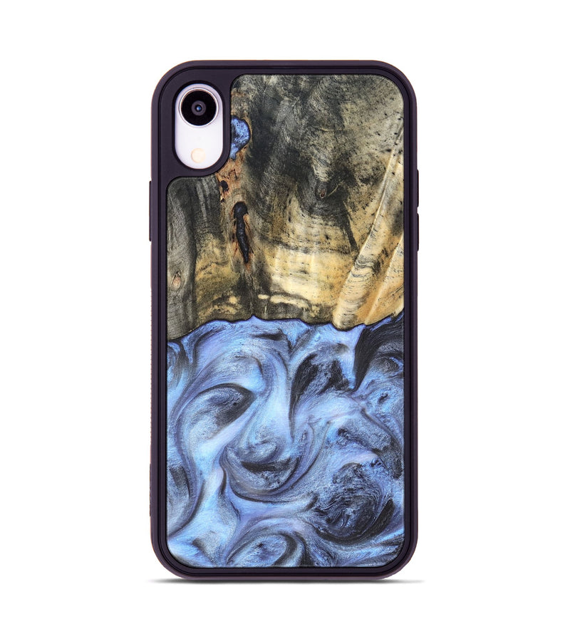 iPhone Xr Wood Phone Case - Tillman (Blue, 820232)