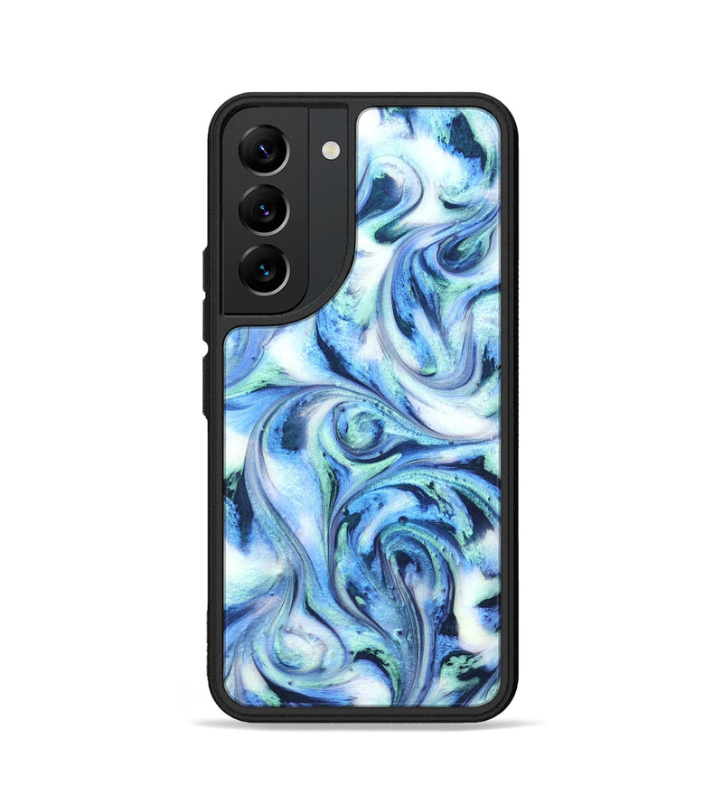Galaxy S22 ResinArt Phone Case - Markus (Blue, 820233)