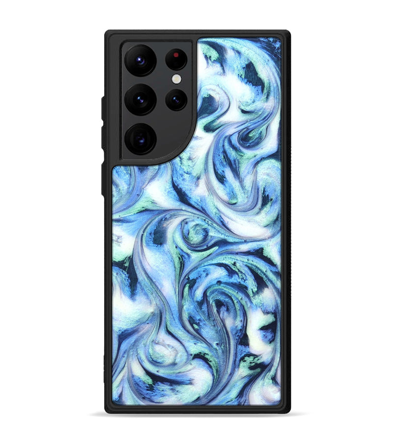 Galaxy S22 Ultra ResinArt Phone Case - Markus (Blue, 820233)