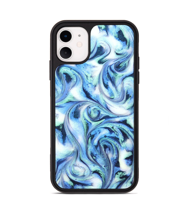iPhone 11 ResinArt Phone Case - Markus (Blue, 820233)