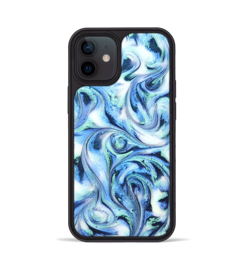 iPhone 12 ResinArt Phone Case - Markus (Blue, 820233)