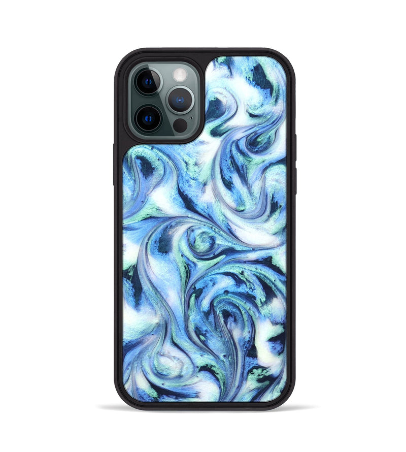 iPhone 12 Pro ResinArt Phone Case - Markus (Blue, 820233)