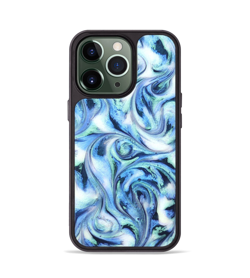iPhone 13 Pro ResinArt Phone Case - Markus (Blue, 820233)