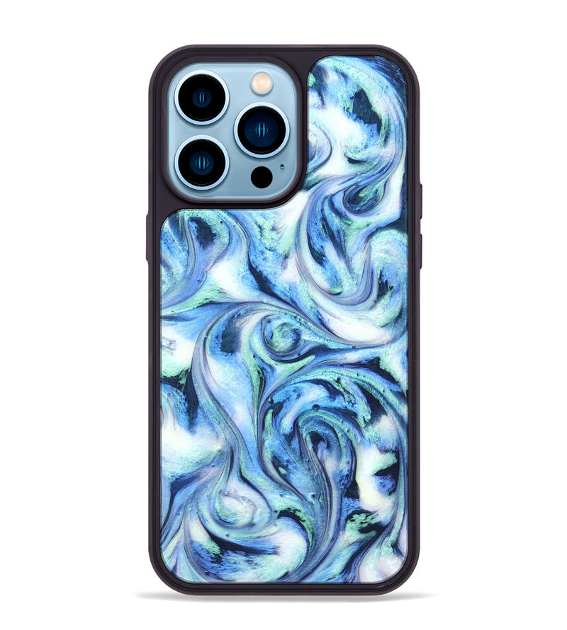 iPhone 14 Pro Max ResinArt Phone Case - Markus (Blue, 820233)