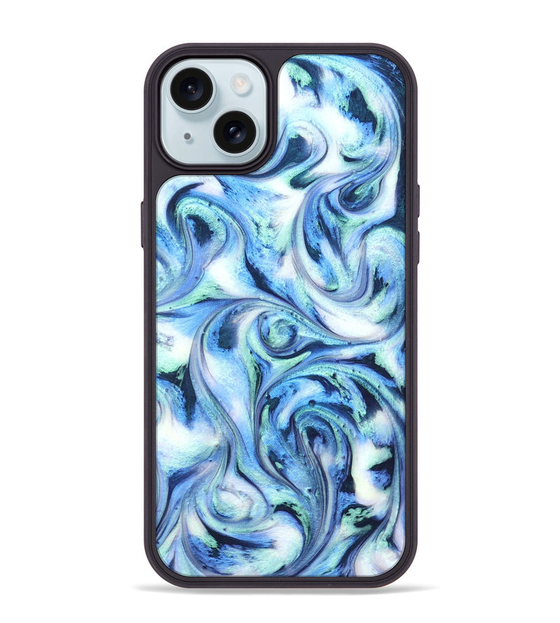 iPhone 15 Plus ResinArt Phone Case - Markus (Blue, 820233)