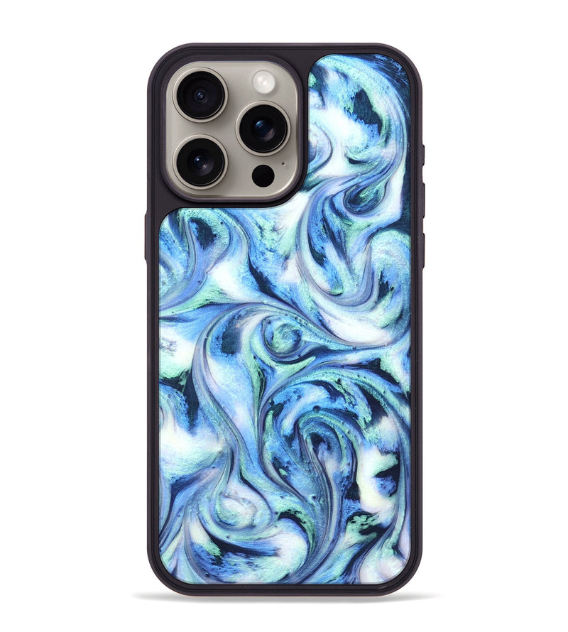 iPhone 15 Pro Max ResinArt Phone Case - Markus (Blue, 820233)
