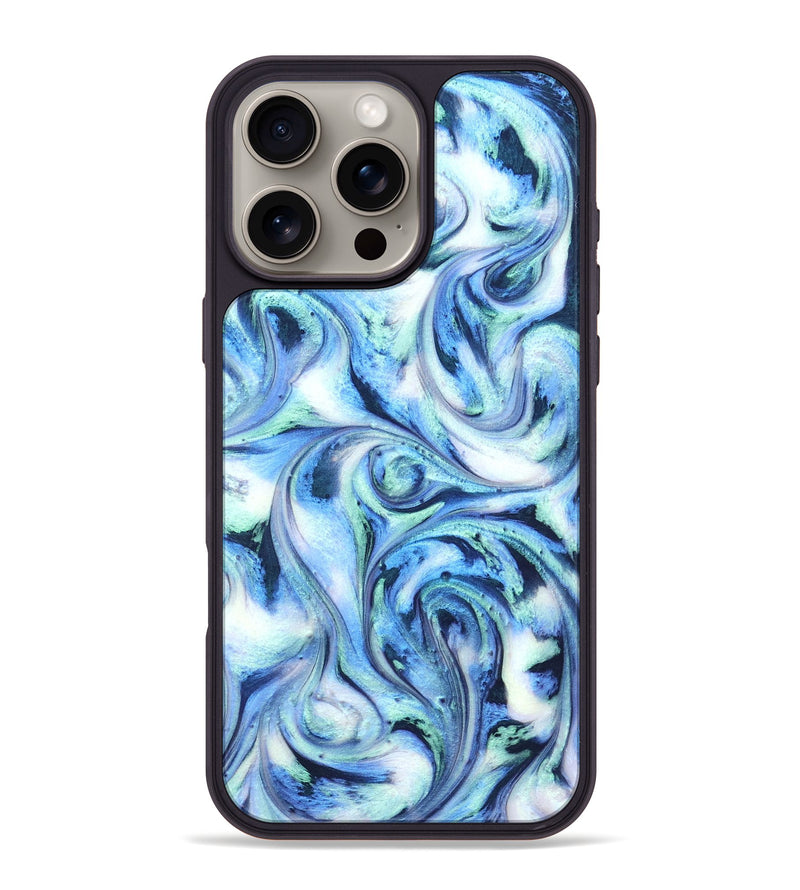 iPhone 16 Pro Max ResinArt Phone Case - Markus (Blue, 820233)