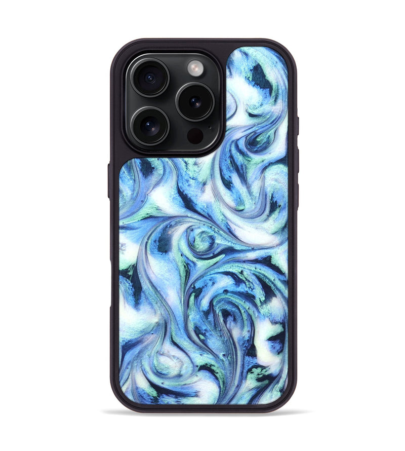 iPhone 16 Pro ResinArt Phone Case - Markus (Blue, 820233)