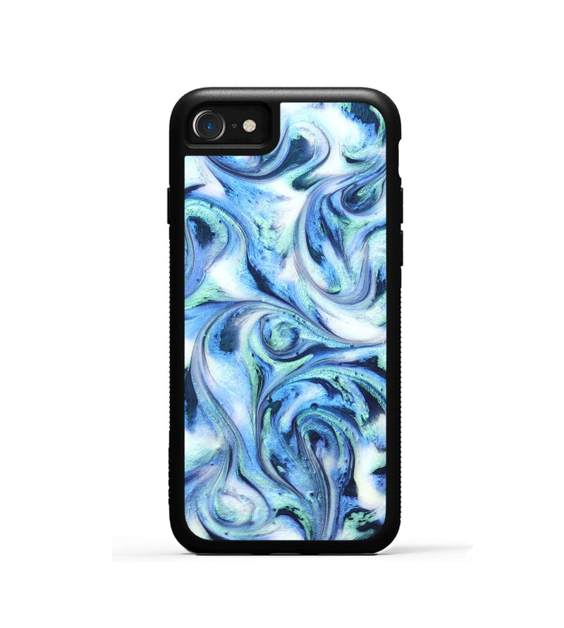 iPhone SE ResinArt Phone Case - Markus (Blue, 820233)