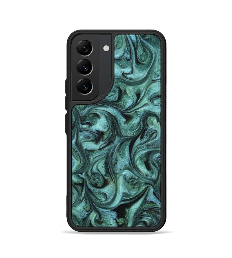 Galaxy S22 ResinArt Phone Case - Laura (Ancient Olive, 820235)