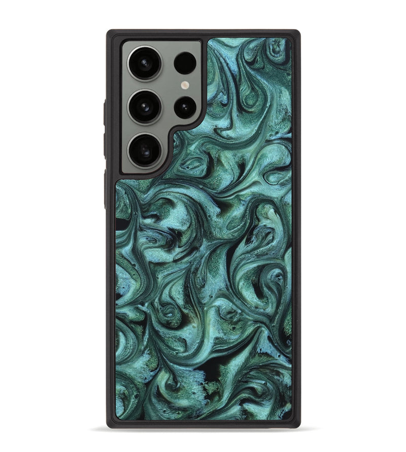 Galaxy S23 Ultra ResinArt Phone Case - Laura (Ancient Olive, 820235)