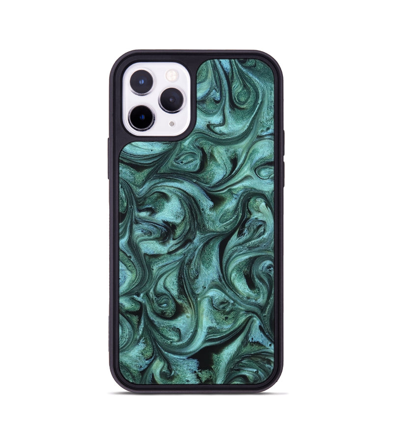 iPhone 11 Pro ResinArt Phone Case - Laura (Ancient Olive, 820235)