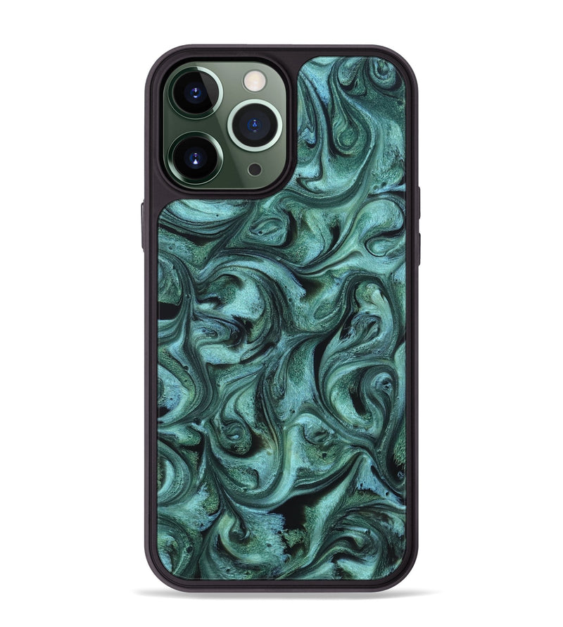 iPhone 13 Pro Max ResinArt Phone Case - Laura (Ancient Olive, 820235)