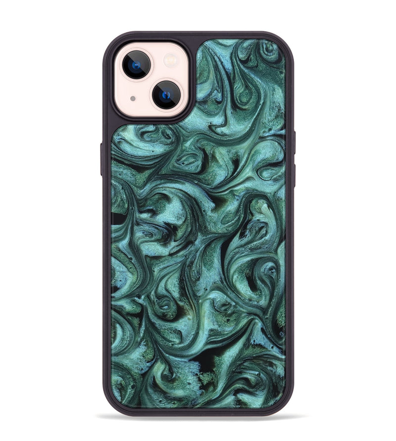 iPhone 14 Plus ResinArt Phone Case - Laura (Ancient Olive, 820235)