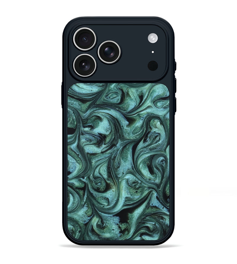 iPhone 17 Pro Max ResinArt Phone Case - Laura (Ancient Olive, 820235)
